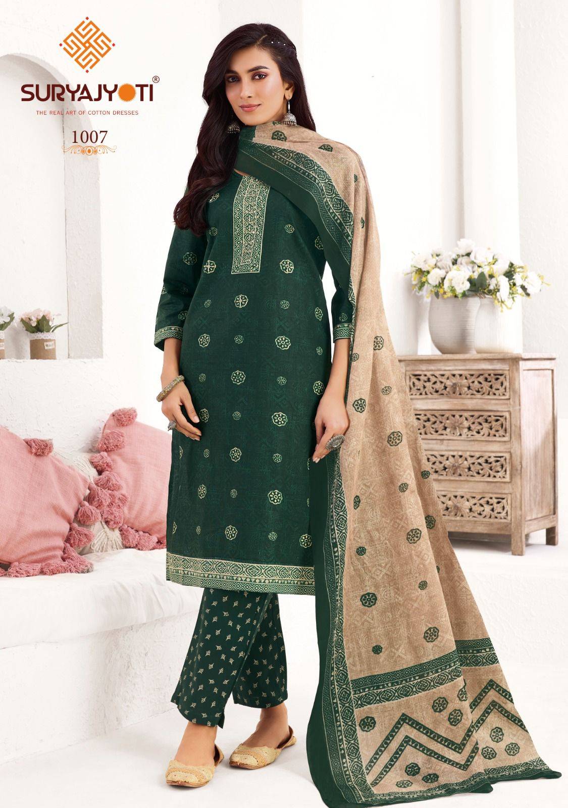 Suryajyoti Parul Vol 1 Wholesale Indian kurtis market in Kolkata
